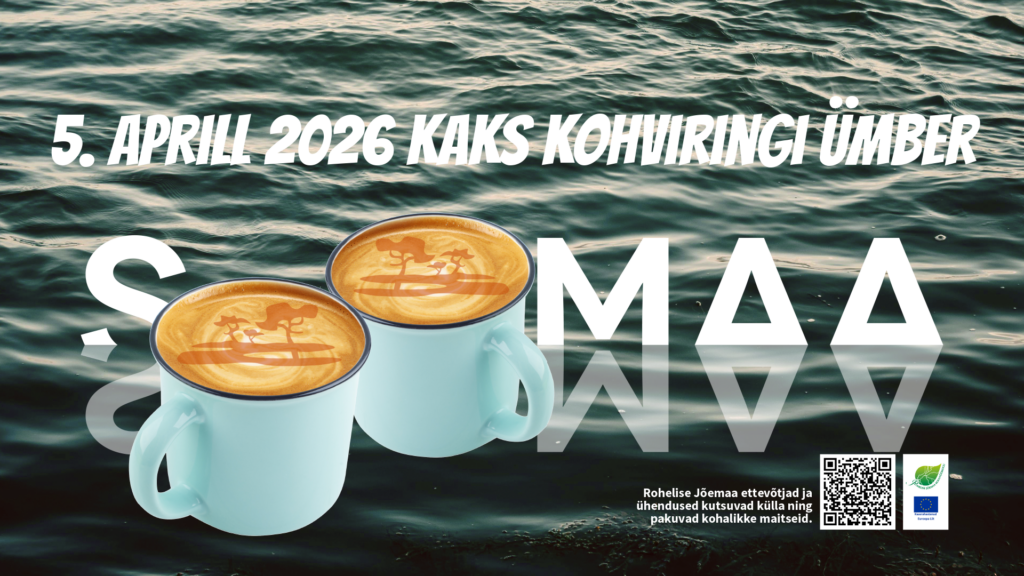 5. aprillil kl 12-16 toimub järjekordne Kaks kohviringi ümber Soomaa Osalemise saab registreerida kuni 15.03.2026 https://forms.gle/vvYKUobuGA2Nckkx7. Osalejad 